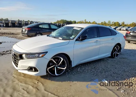 2022 Honda Accord Sport Se из США, поврежденный, VIN 1HGCV1F44NA072756